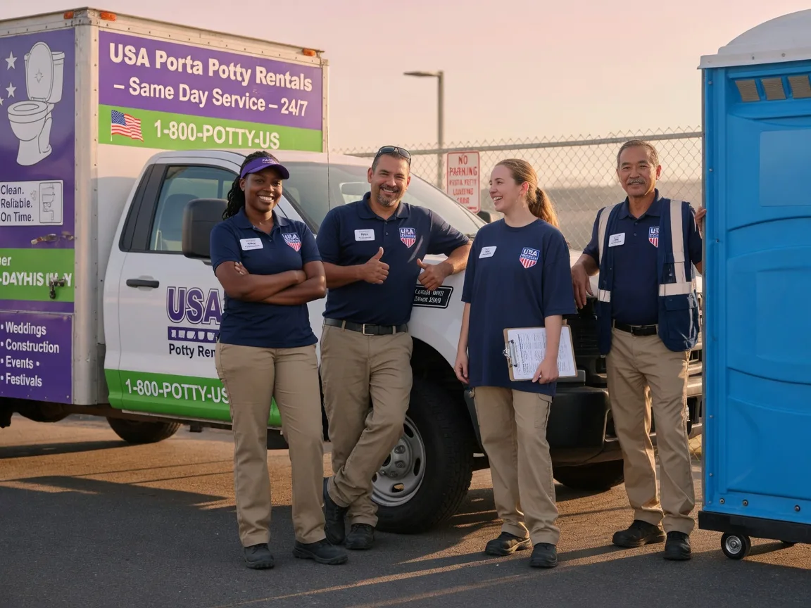 Porta Potty Rental company in Franklin, NC